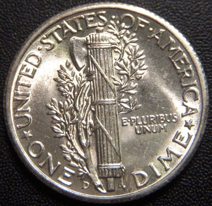 1940-D Mercury Dime - Uncirculated