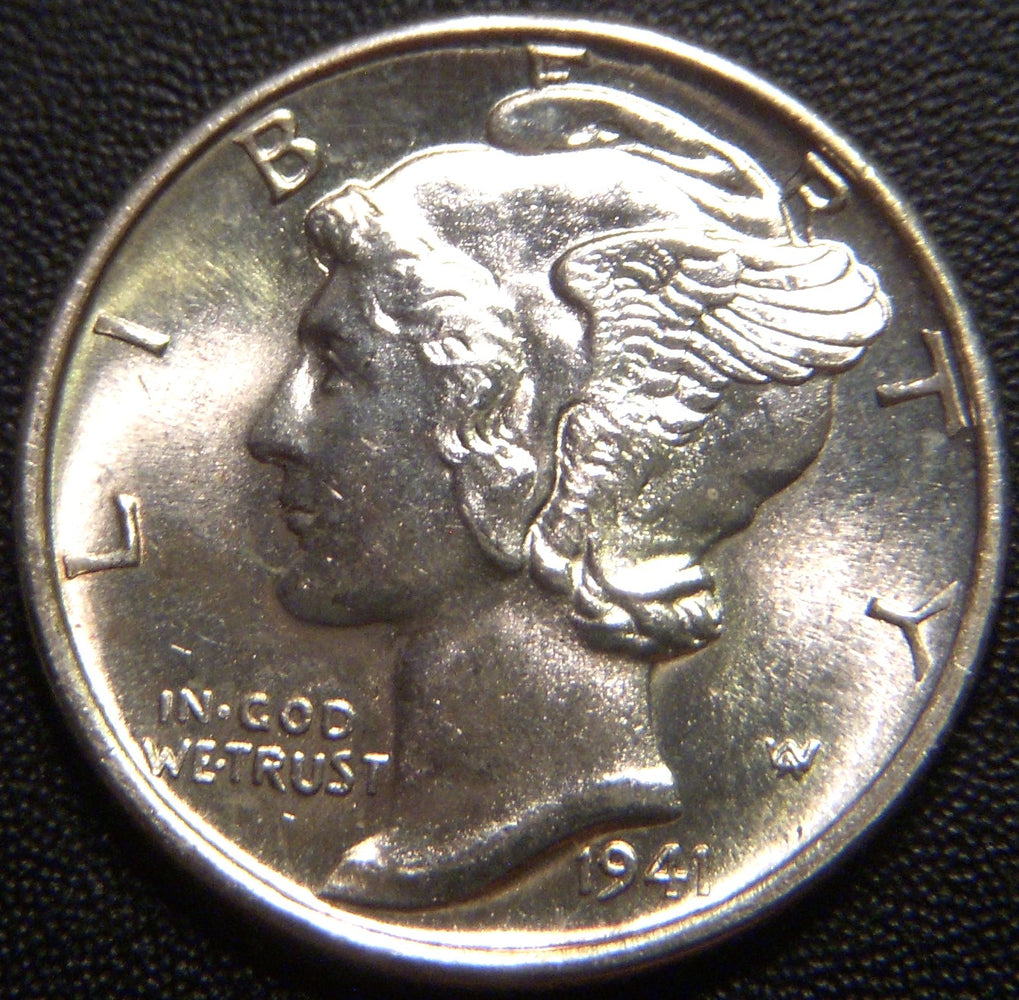 1941-D Mercury Dime - Uncirculated