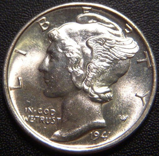 1941-D Mercury Dime - Uncirculated