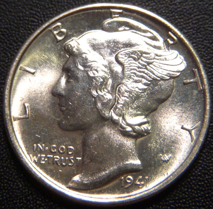 1941-D Mercury Dime - Uncirculated
