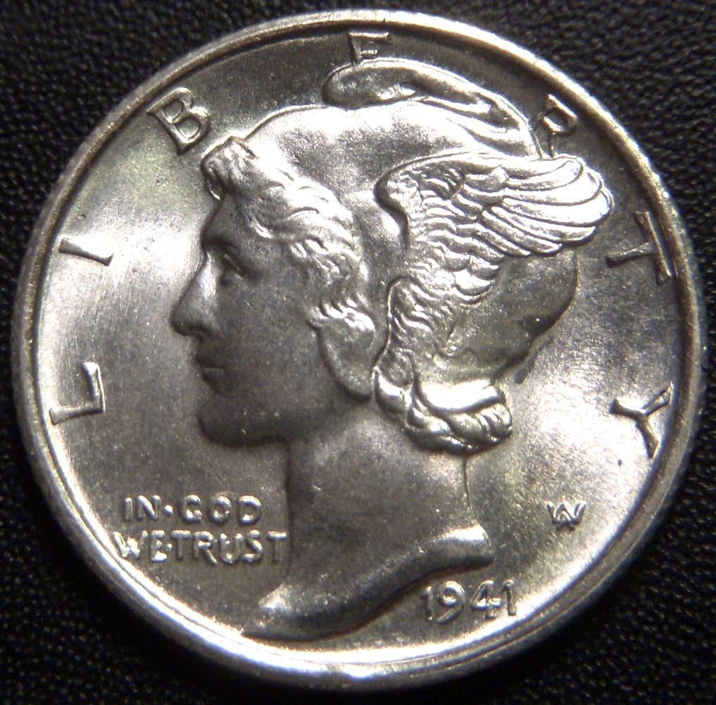 1941-S Mercury Dime - Uncirculated