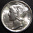 1941-S Mercury Dime - Uncirculated