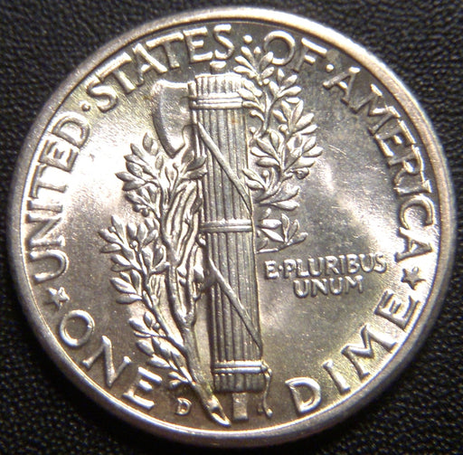 1942-D Mercury Dime - Uncirculated