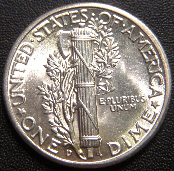 1942-D Mercury Dime - Uncirculated