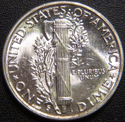 1942-S Mercury Dime - Uncirculated