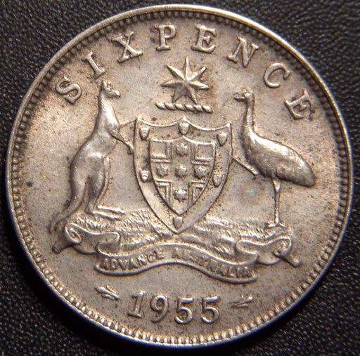 1955 6 Pence - Australia