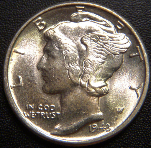 1943 Mercury Dime - Uncirculated