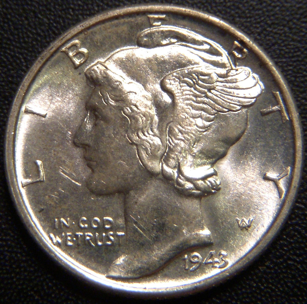 1943-D Mercury Dime - Uncirculated