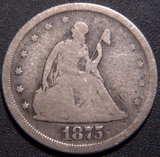 1875-S Twenty Cent Piece - Good
