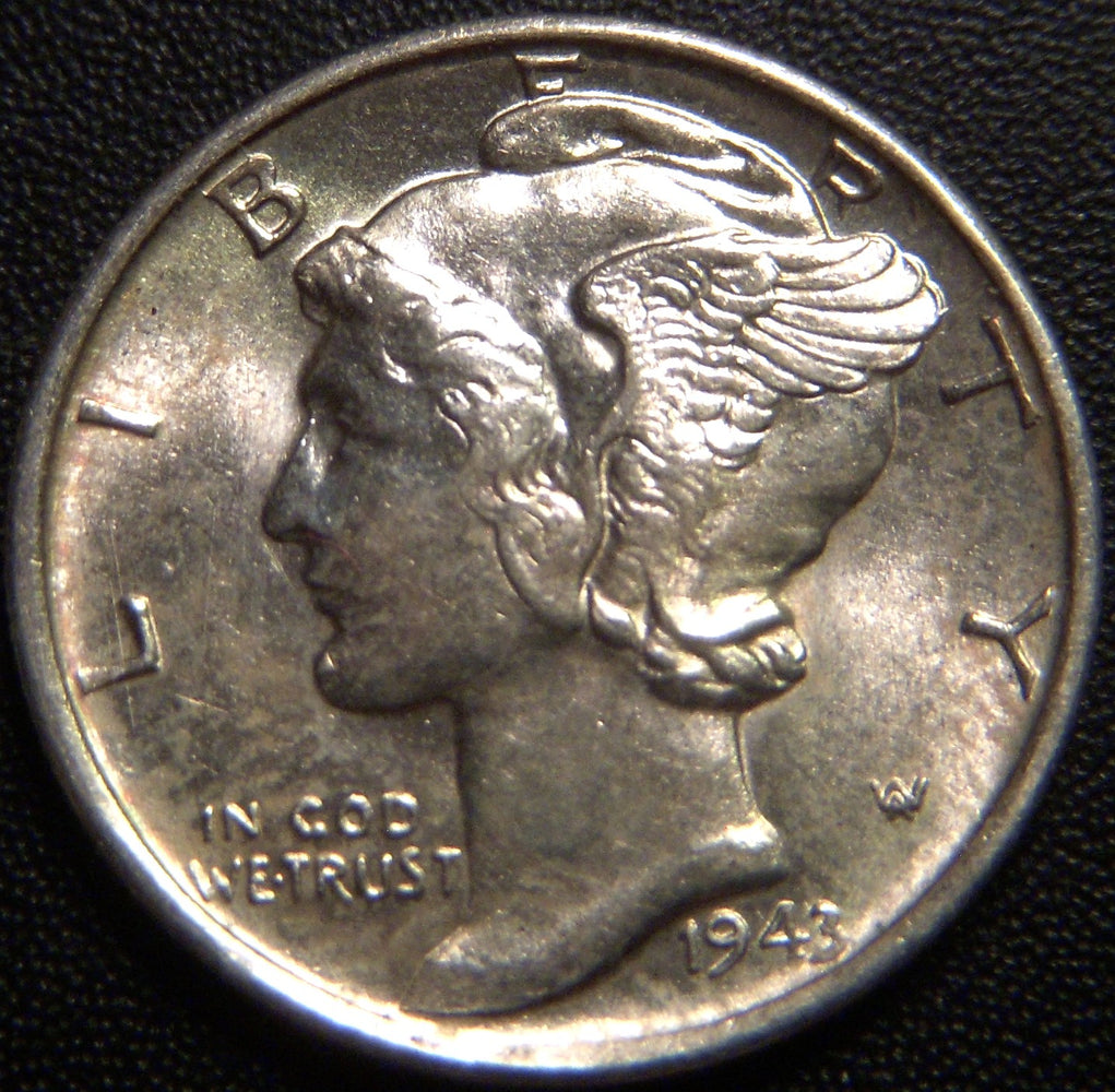 1943-S Mercury Dime - Uncirculated