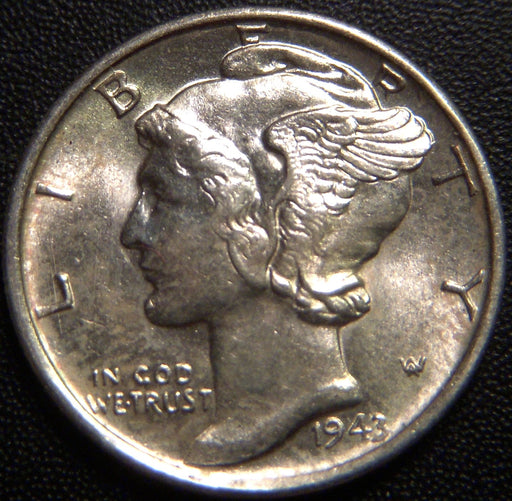 1943-S Mercury Dime - Uncirculated