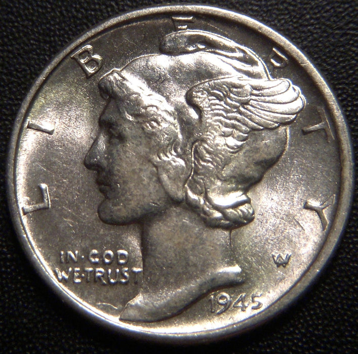 1945 Mercury Dime - Uncirculated