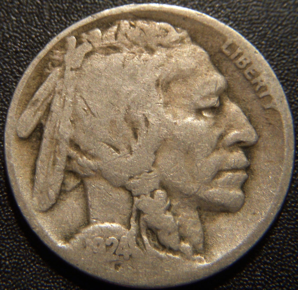 1924-S Buffalo Nickel - Good