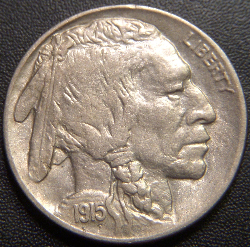 1915-D Buffalo Nickel - AU