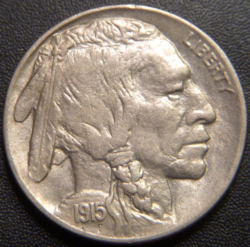 1915-D Buffalo Nickel - AU