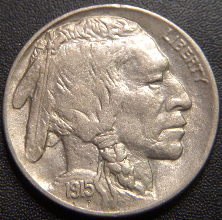1915-D Buffalo Nickel - AU