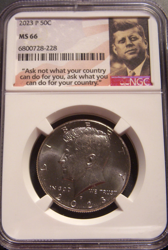 2023-P Kennedy Half Dollar - NGC MS66