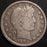 1892 Barber Quarter - Very Good