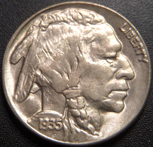 1935-S Buffalo Nickel - AU