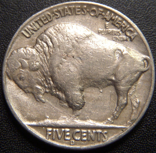 1937-D Buffalo Nickel - 3-Leg Extra Fine