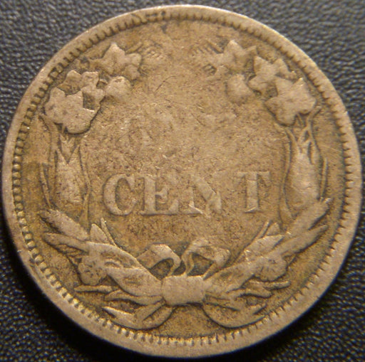 1858 Flying Eagle Cent - Large Letter Good