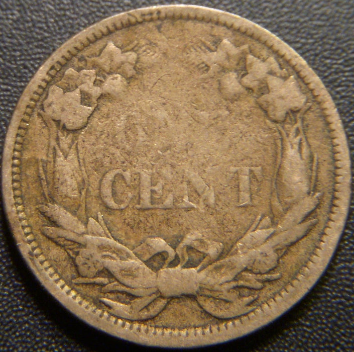 1858 Flying Eagle Cent - Large Letter Good