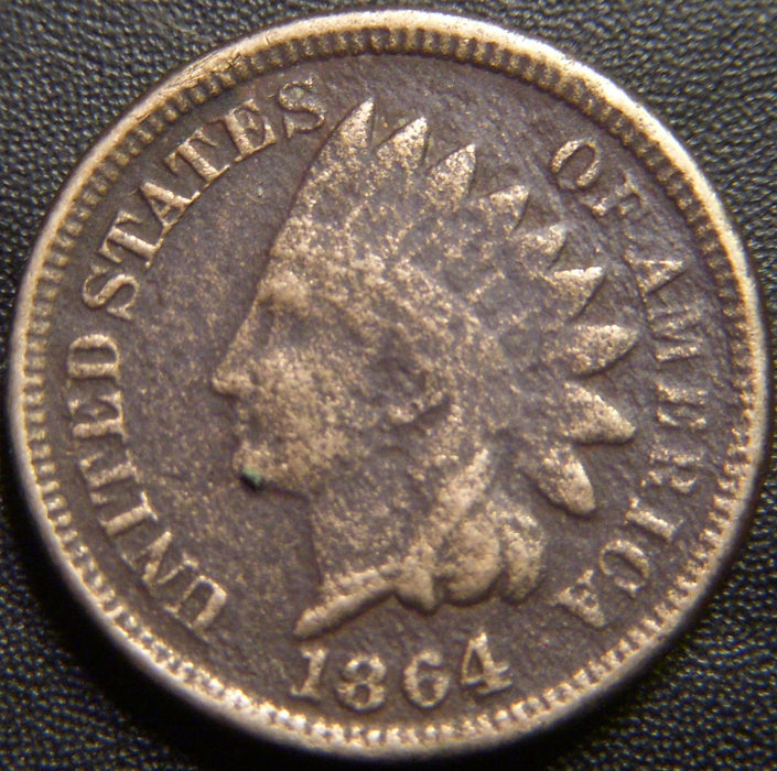 1864 Indian Head Cent - Copper Nickel Good