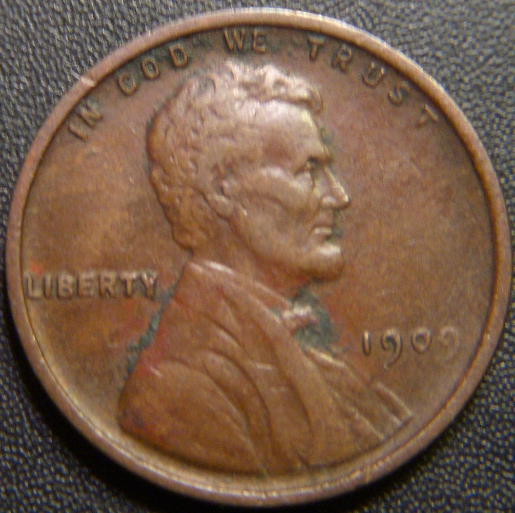 1909-VDB Lincoln Cent - Very Fine
