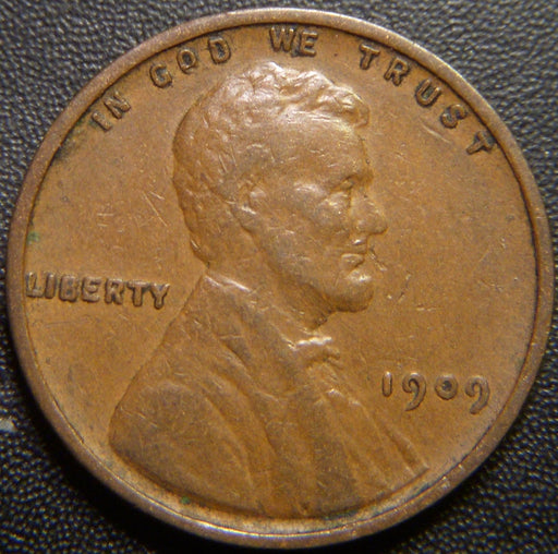 1909-VDB Lincoln Cent - Very Fine
