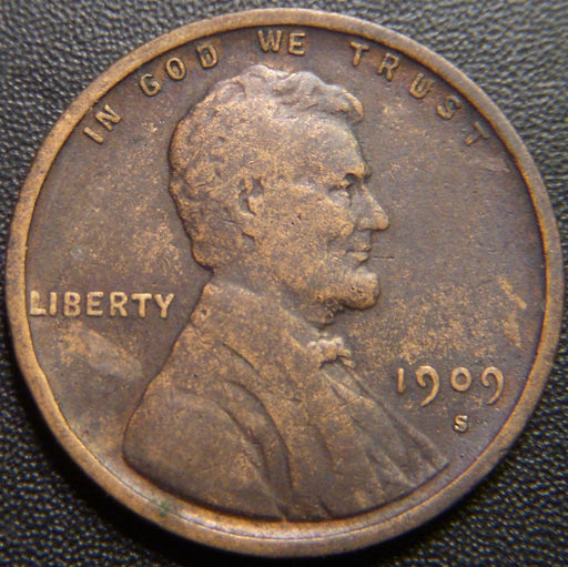 1909-S Lincoln Cent - Fine