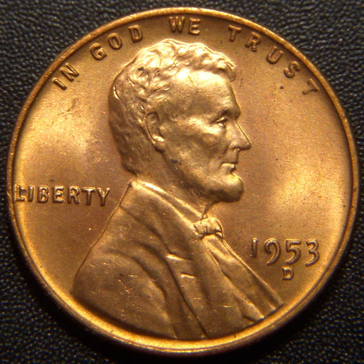 1953-D Lincoln Cent - Uncirculated