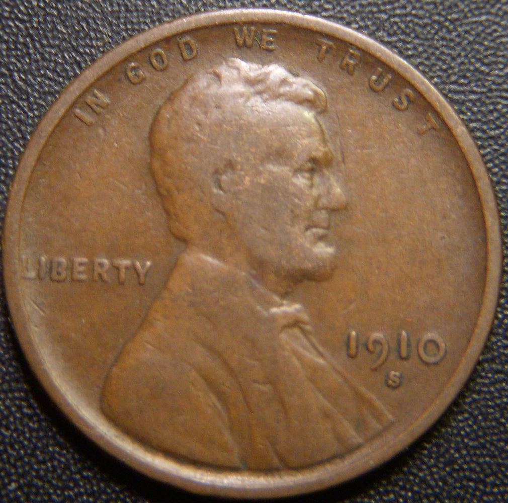 1910-S Lincoln Cent - Fine