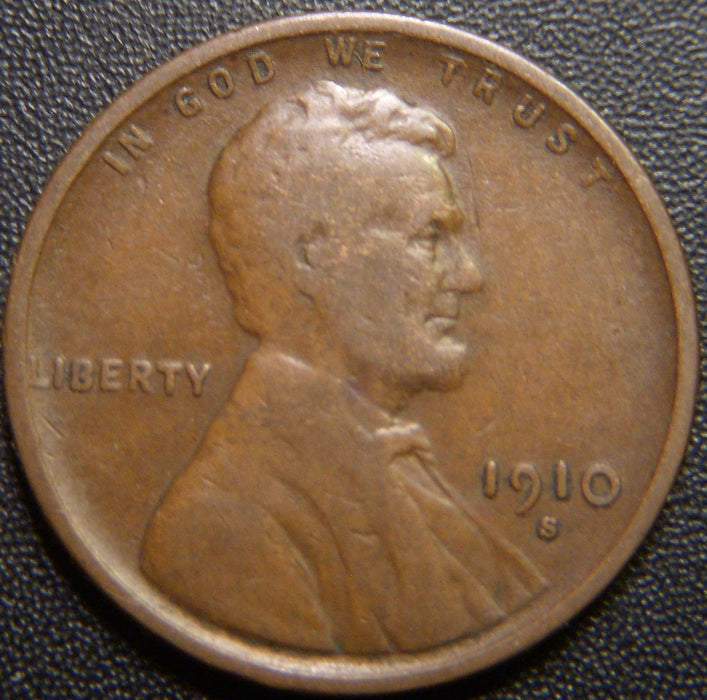 1910-S Lincoln Cent - Fine