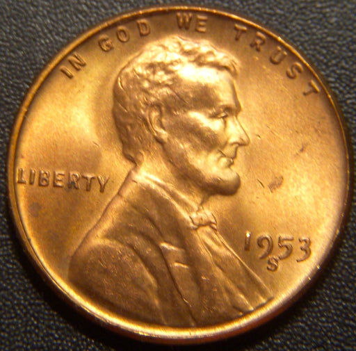 1953-S Lincoln Cent - Uncirculated