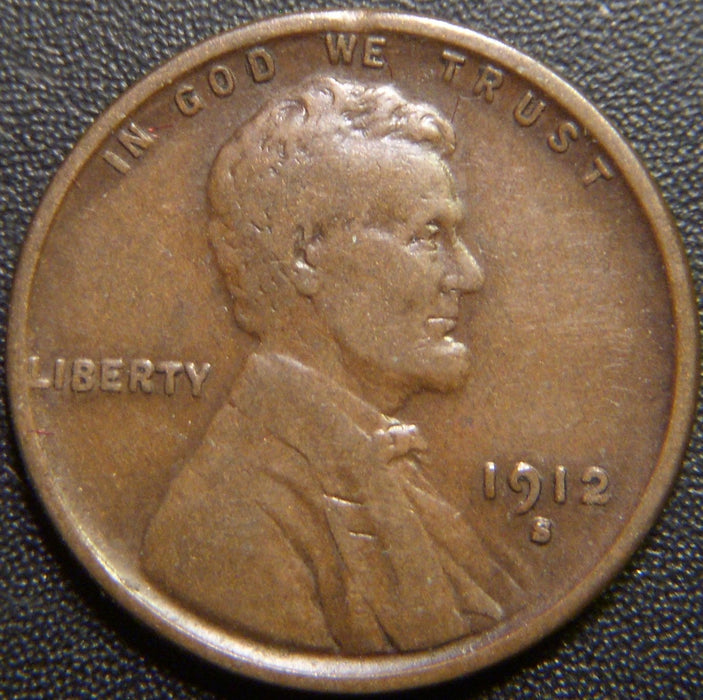 1912-S Lincoln Cent - Fine