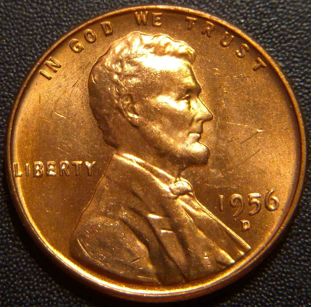 1956-D Lincoln Cent - Uncirculated