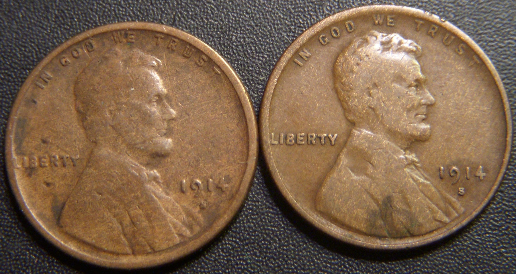 1914-S Lincoln Cent - Very Good