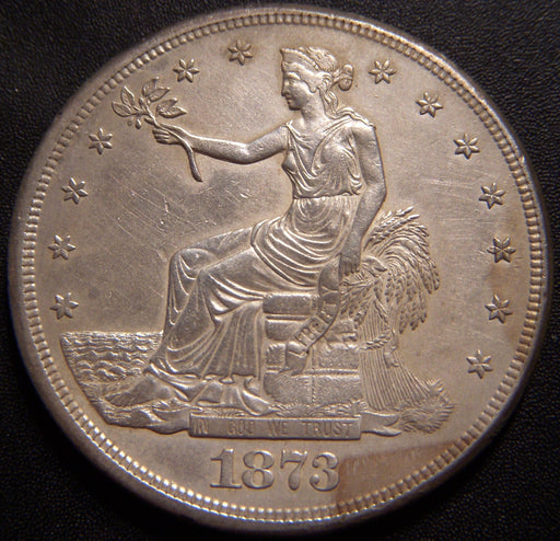 1873-CC Trade Dollar - Extra Fine Call