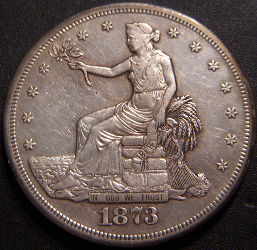 1873-S Trade Dollar - Very Fine