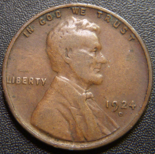 1924-D Lincoln Cent - Fine