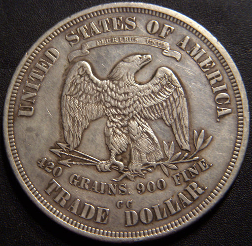 1874-CC Trade Dollar - Very Fine