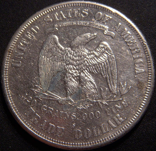 1874-S Trade Dollar - Extra Fine