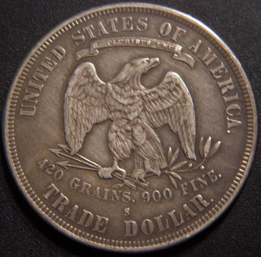 1878-S Trade Dollar - Very Fine