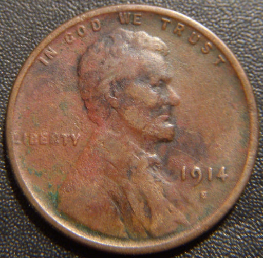 1914-S Lincoln Cent - Fine