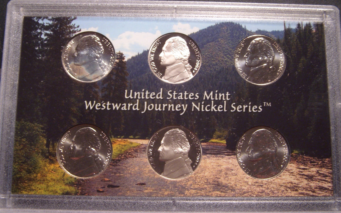 2004 Westward Journey Nickel Coin Set