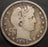 1892 Barber Quarter - Very Good