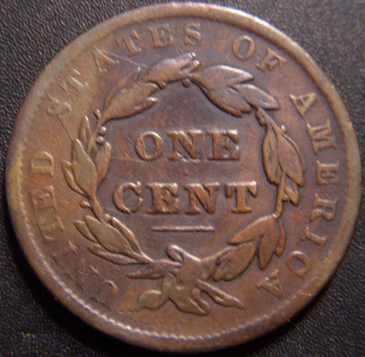 1837 Large Cent - Head of '38 Very Good