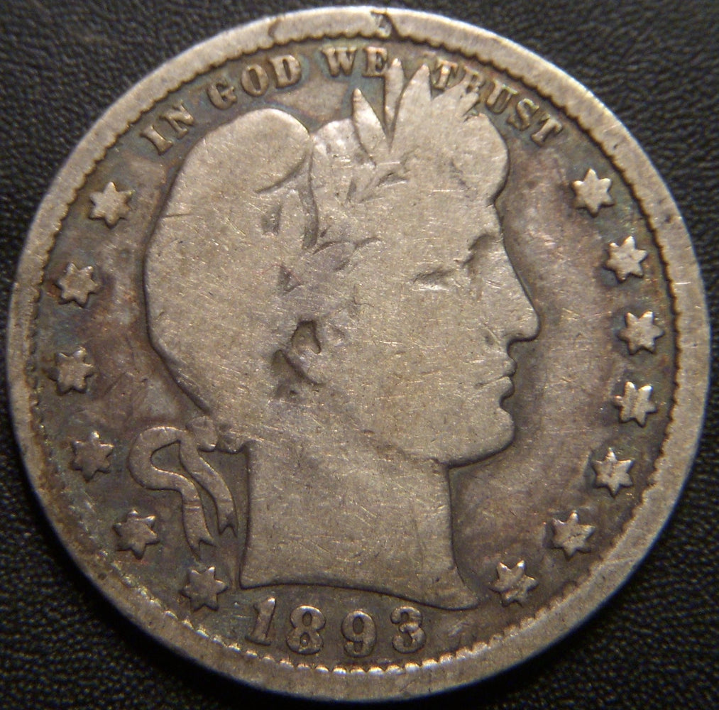 1893-O Barber Quarter - Good