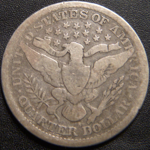 1893-S Barber Quarter - Good