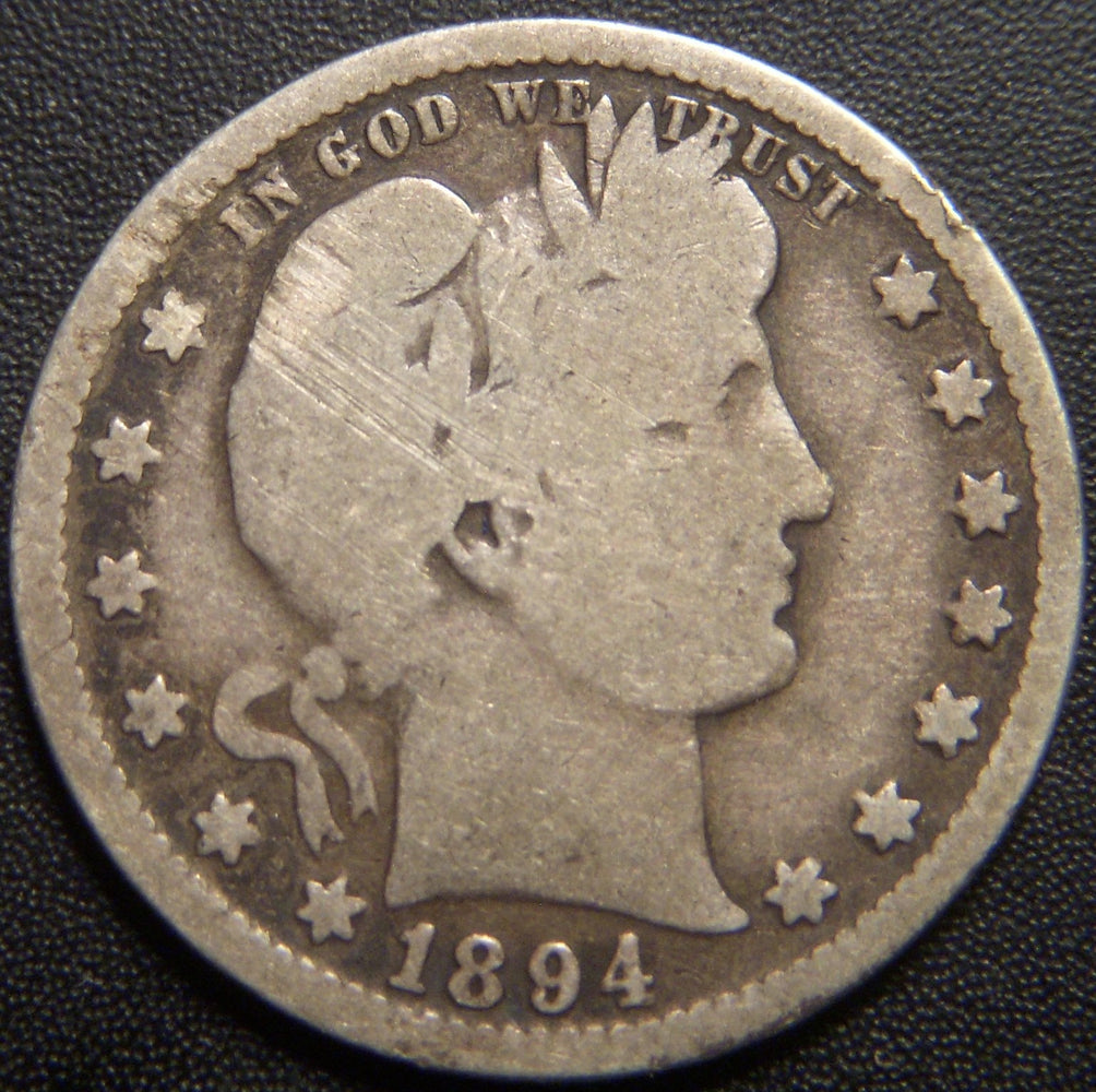 1894 Barber Quarter - Good